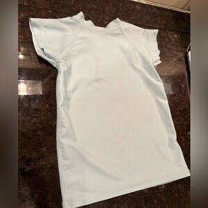 J crew Boys Rash Guard XXS light blue